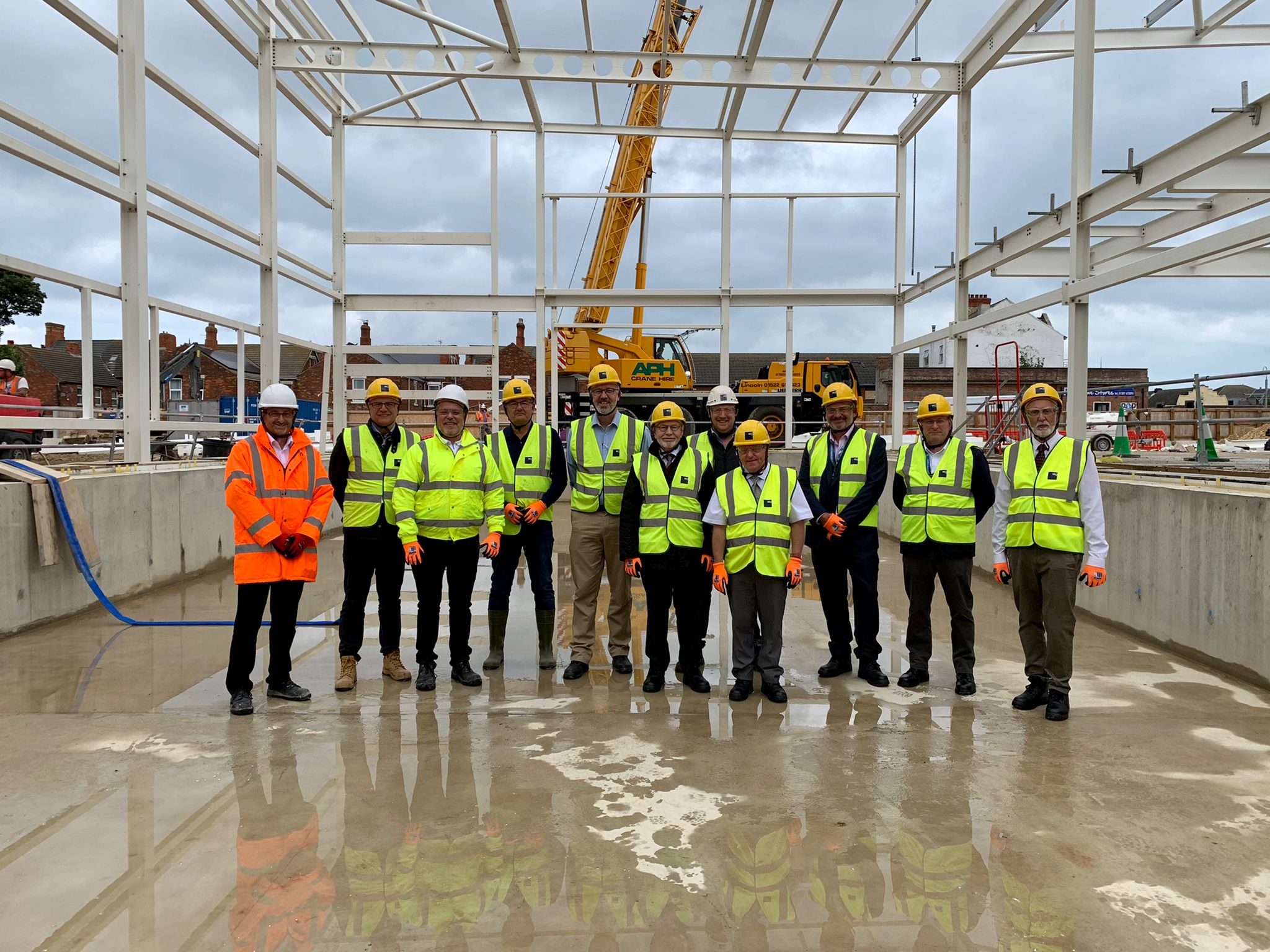 Mablethorpe’s new swimming pool starts to be tested with water as construction milestone reached