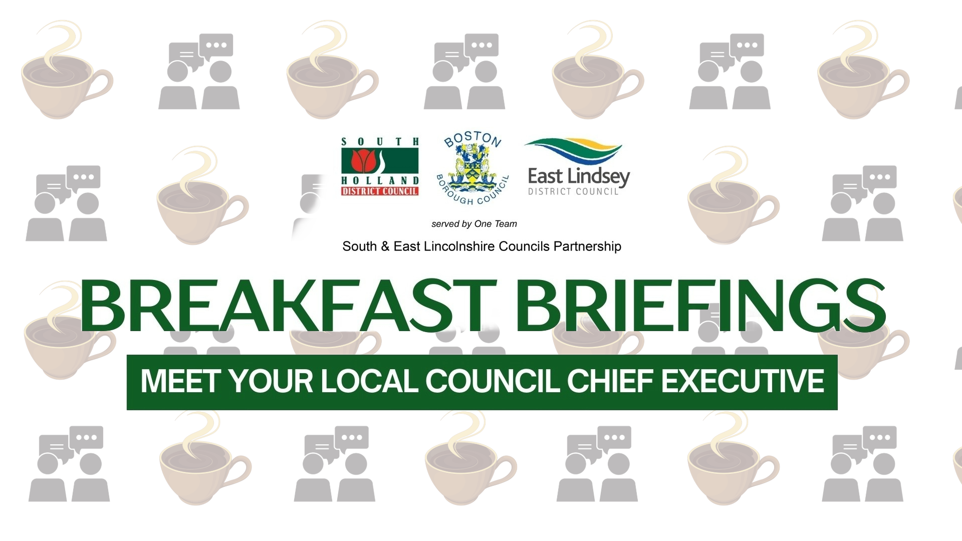 Breakfast Briefings – Meet Your Local Council Chief Executive